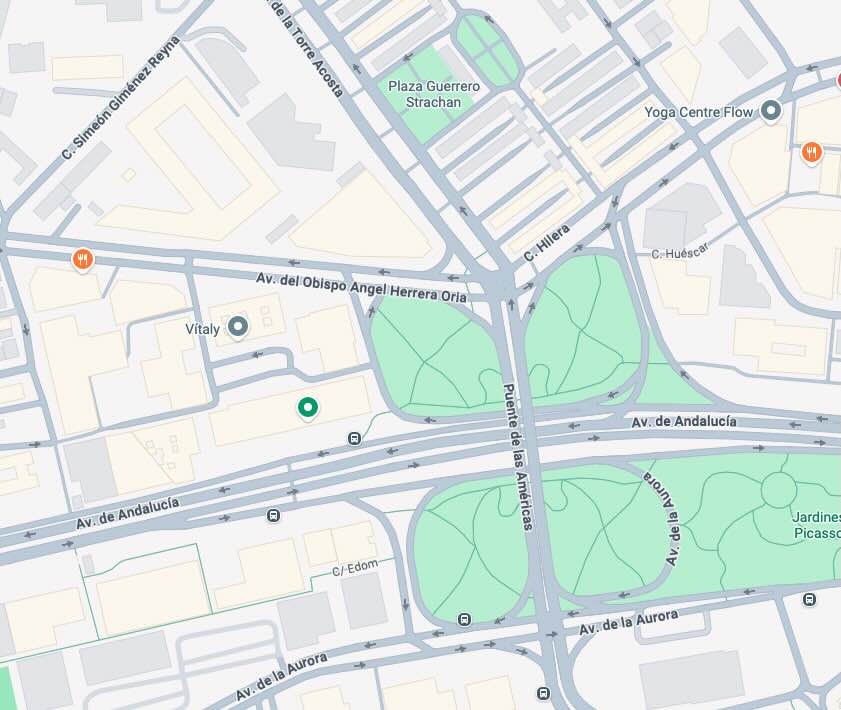 Mapa estático de ubicación aproximada